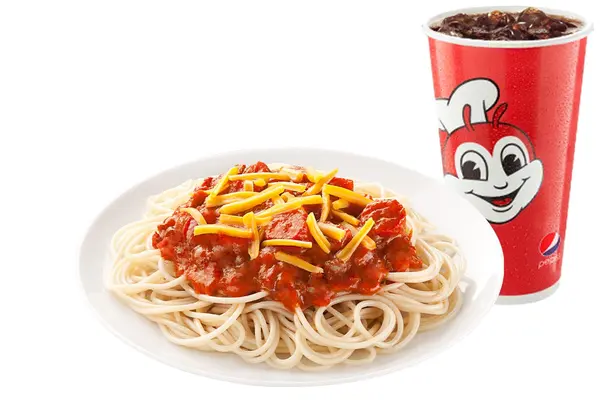 Jolly Spaghetti and Drink
