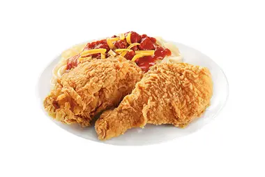 2pc Chickenjoy w/ Jolly Spaghetti